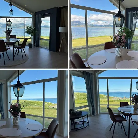 Oceanfront Infinity Lodge, Lofoten Feriehus Vestvagoy